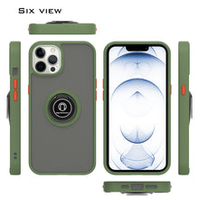 Load image into Gallery viewer, Apple iPhone 13 Pro Case - Clear Tinted Metal Ring Phone Cover - Dynamic Series
