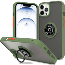 Load image into Gallery viewer, Apple iPhone 13 Pro Case - Clear Tinted Metal Ring Phone Cover - Dynamic Series