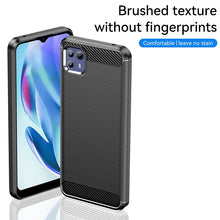 Load image into Gallery viewer, Motorola Moto G50 5G Slim Soft Flexible Carbon Fiber Brush Metal Style TPU Case