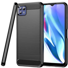 Load image into Gallery viewer, Motorola Moto G50 5G Slim Soft Flexible Carbon Fiber Brush Metal Style TPU Case