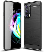 Load image into Gallery viewer, Motorola Edge 20 Slim Soft Flexible Carbon Fiber Brush Metal Style TPU Case