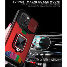 Load image into Gallery viewer, Apple iPhone 13 Case with Phone Camera Cover - Card Series