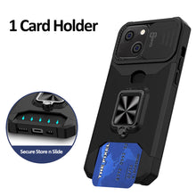 Load image into Gallery viewer, Apple iPhone 13 Case with Phone Camera Cover - Card Series