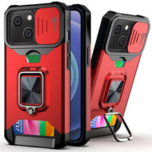 Load image into Gallery viewer, Apple iPhone 13 Case with Phone Camera Cover - Card Series