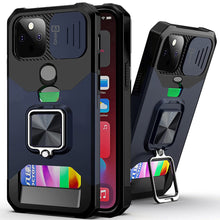 Load image into Gallery viewer, Google Pixel 5a Case with Phone Camera Cover - Card Series