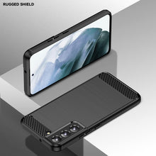 Load image into Gallery viewer, Samsung Galaxy S22 Plus Slim Soft Flexible Carbon Fiber Brush Metal Style TPU Case