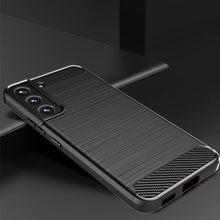 Load image into Gallery viewer, Samsung Galaxy S22 Plus Slim Soft Flexible Carbon Fiber Brush Metal Style TPU Case