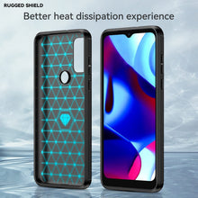 Load image into Gallery viewer, Motorola Moto G Pure Slim Soft Flexible Carbon Fiber Brush Metal Style TPU Case