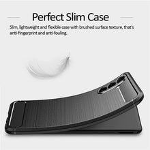 Load image into Gallery viewer, Samsung Galaxy A04S / Galaxy A13 5G Case Slim TPU Phone Cover w/ Carbon Fiber