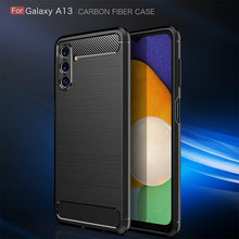 Load image into Gallery viewer, Samsung Galaxy A04S / Galaxy A13 5G Case Slim TPU Phone Cover w/ Carbon Fiber