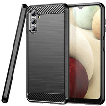Load image into Gallery viewer, Samsung Galaxy A04S / Galaxy A13 5G Case Slim TPU Phone Cover w/ Carbon Fiber