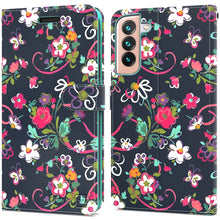 Load image into Gallery viewer, Samsung Galaxy S22 Wallet Case - RFID Blocking Leather Folio Phone Pouch - CarryALL Series