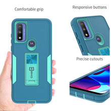 Load image into Gallery viewer, Motorola Moto G Power 2022 Case with Magnetic Kickstand