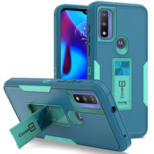 Load image into Gallery viewer, Motorola Moto G Pure Case with Magnetic Kickstand