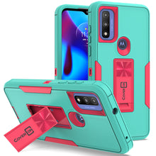 Load image into Gallery viewer, Motorola Moto G Pure Case with Magnetic Kickstand