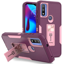 Load image into Gallery viewer, Motorola Moto G Pure Case with Magnetic Kickstand