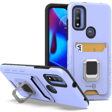 Load image into Gallery viewer, Motorola Moto G Pure Case with Metal Ring - Card Series