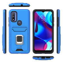 Load image into Gallery viewer, Motorola Moto G Power 2022 Case with Metal Ring - Card Series
