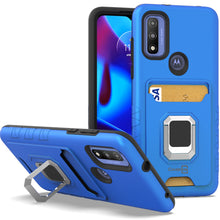 Load image into Gallery viewer, Motorola Moto G Pure Case with Metal Ring - Card Series