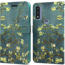 Load image into Gallery viewer, Motorola Moto G Power 2022 Wallet Case - RFID Blocking Leather Folio Phone Pouch - CarryALL Series