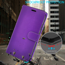 Load image into Gallery viewer, Motorola Moto G Pure Wallet Case - RFID Blocking Leather Folio Phone Pouch - CarryALL Series