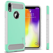 Load image into Gallery viewer, iPhone XR Case - Hybrid Phone Cover with Carbon Fiber Accents - Arc Series