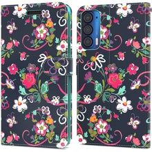 Load image into Gallery viewer, Motorola Edge 2021 Wallet Case - RFID Blocking Leather Folio Phone Pouch - CarryALL Series