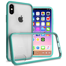 Load image into Gallery viewer, iPhone XS / iPhone X Clear Case - Slim Hard Phone Cover - ClearGuard Series
