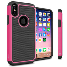 Load image into Gallery viewer, iPhone XS / iPhone X Case - Heavy Duty Protective Hybrid Phone Cover - HexaGuard Series