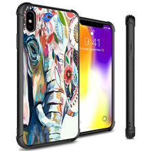 Load image into Gallery viewer, iPhone XS Max Tempered Glass Phone Cover Case - Gallery Series