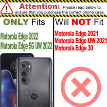 Load image into Gallery viewer, Motorola Edge 2022 / Edge 5G UW 2022 Case Slim TPU Phone Cover w/ Carbon Fiber