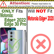 Load image into Gallery viewer, Moto Motorola Edge+ Plus 2022/ Edge 30 Pro / Edge X30 Case - Heavy Duty Shockproof Clear Phone Cover