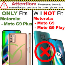 Load image into Gallery viewer, Motorola Moto G9 Plus Clear Case Hard Slim Protective Phone Cover - Pure View Series