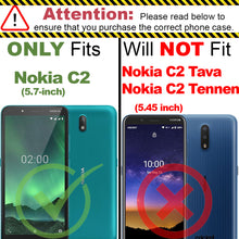 Load image into Gallery viewer, Nokia C2 (5.7") Tempered Glass Screen Protector - InvisiGuard Series (1-3 Piece)