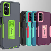 Load image into Gallery viewer, Samsung Galaxy A04 Case Heavy Duty Rugged Phone Cover w/ Kickstand