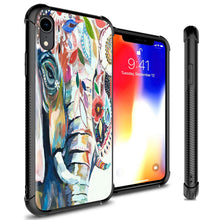 Load image into Gallery viewer, iPhone XR Tempered Glass Phone Cover Case - Gallery Series