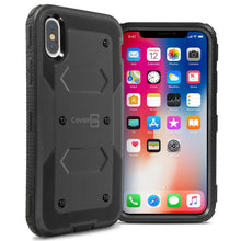 Load image into Gallery viewer, iPhone XS Max Case - Heavy Duty Shockproof Phone Cover - Tank Series