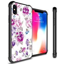 Load image into Gallery viewer, iPhone XS / iPhone X Tempered Glass Phone Cover Case - Gallery Series