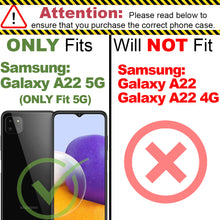 Load image into Gallery viewer, Samsung Galaxy A22 5G Case - Heavy Duty Shockproof Holster Belt Clip Case