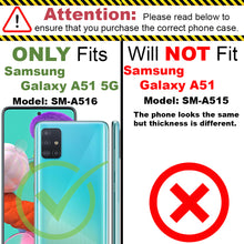 Load image into Gallery viewer, Samsung Galaxy A51 5G Wallet Case - RFID Blocking Leather Folio Phone Pouch - CarryALL Series