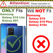 Load image into Gallery viewer, Samsung Galaxy S10 Lite / Galaxy A91 Wallet Case - RFID Blocking Leather Folio Phone Pouch - CarryALL Series