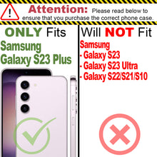 Load image into Gallery viewer, Copy of Samsung Galaxy S23+ Plus Case Slim TPU Phone Cover w/ Carbon Fiber
