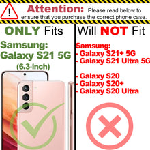 Load image into Gallery viewer, Samsung Galaxy S21 Clear Case Full Body Colorful Phone Cover - Gradient Series