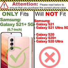 Load image into Gallery viewer, Samsung Galaxy S21 Plus Case - Metal Kickstand Hybrid Phone Cover - SleekStand Series