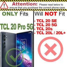 Load image into Gallery viewer, TCL 20 Pro 5G Case - Heavy Duty Protective Hybrid Phone Cover - HexaGuard Series