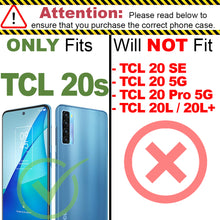 Load image into Gallery viewer, TCL 20s Case - Heavy Duty Protective Hybrid Phone Cover - HexaGuard Series