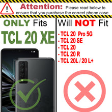 Load image into Gallery viewer, TCL 20 XE Case with Metal Ring - Card Series