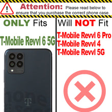 Load image into Gallery viewer, T-Mobile Revvl 6 Pro 5G Case Heavy Duty Rugged Phone Cover w/ Kickstand
