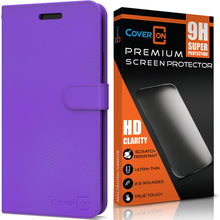 Load image into Gallery viewer, Apple iPhone 14 Pro Max Wallet Case RFID Blocking Leather Folio Phone Pouch