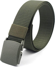 Load image into Gallery viewer, CoreLife Nylon Tactical Belt for Men, Adjustable Casual Outdoor Heavy Duty Belt with Durable Plastic Buckle